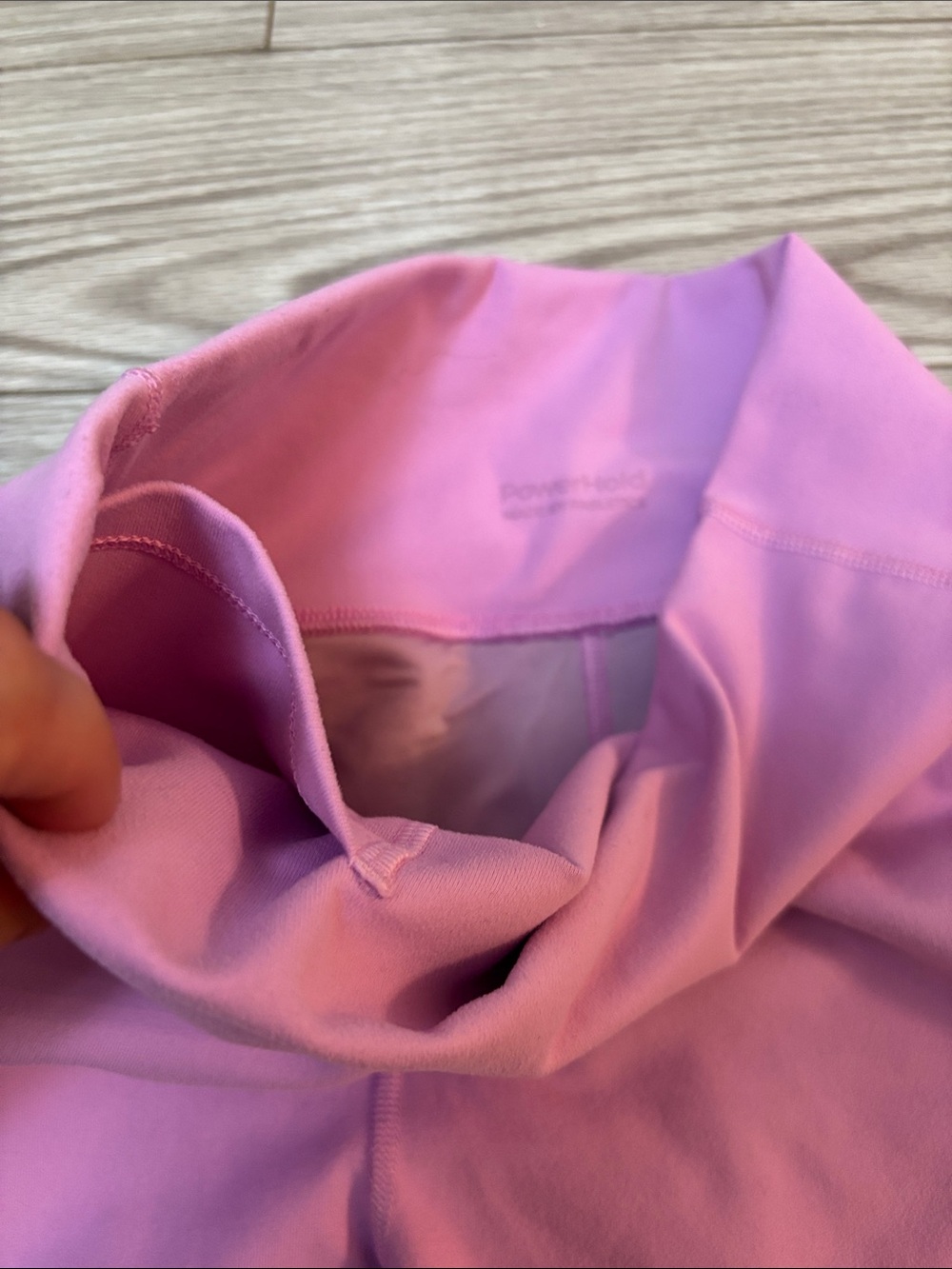 Fabletics Pink Lavender High-Rise Leggings - Picture 2 of 4